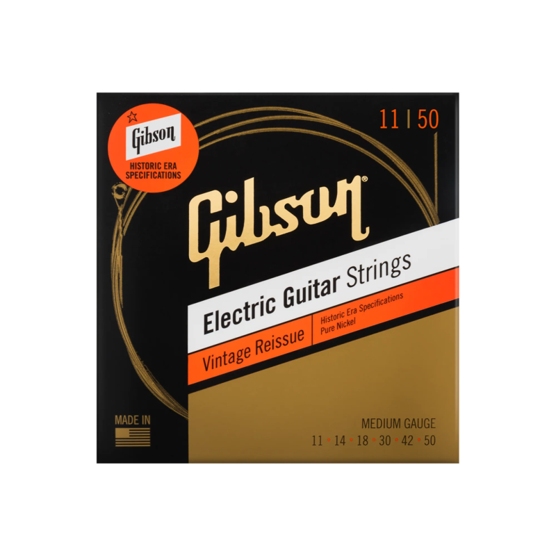 GIBSON Vintage Reissue Electric Guitar Strings Medium