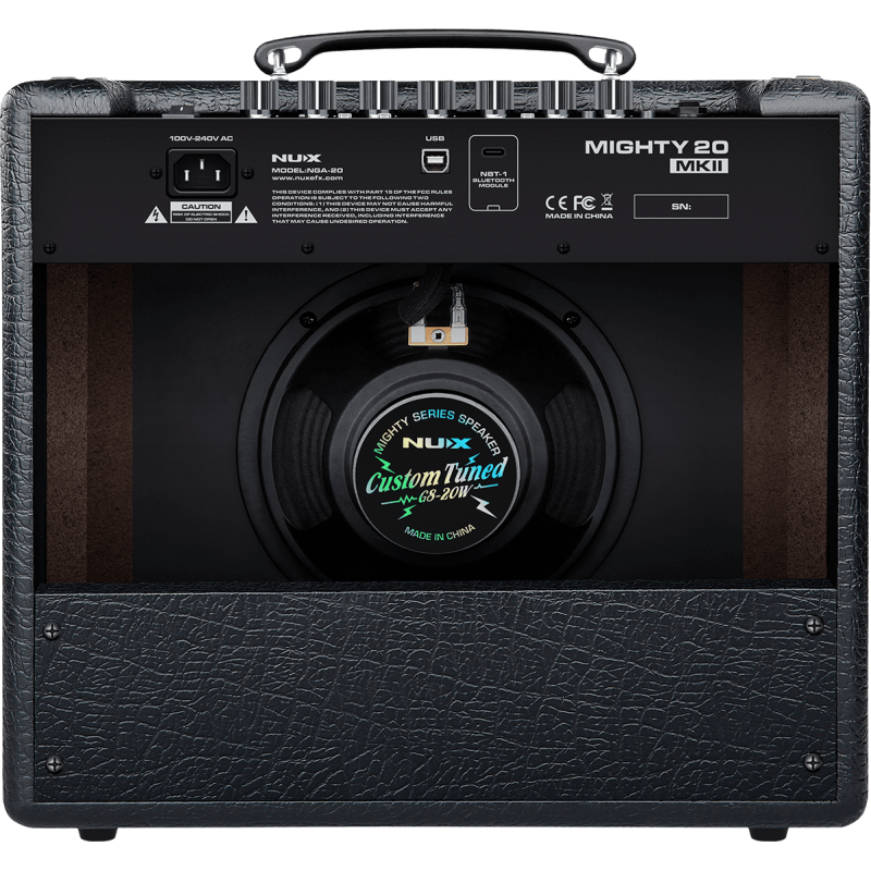 NUX MIGHTY-20-MK2 ampli guitare à modélisations 20w bluetooth