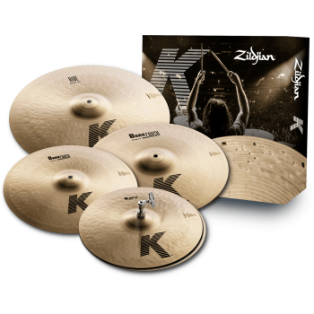 ZILDJIAN K0800-I7 pack k + 18" crash