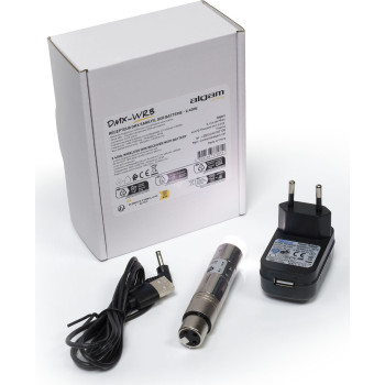 ALGAM LIGHTING DMX-WRB récepteur dmx sans fil 3 points avec batterie