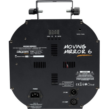 ALGAM LIGHTING MOVING-MIRROR-6 effet boule à facette motorisé