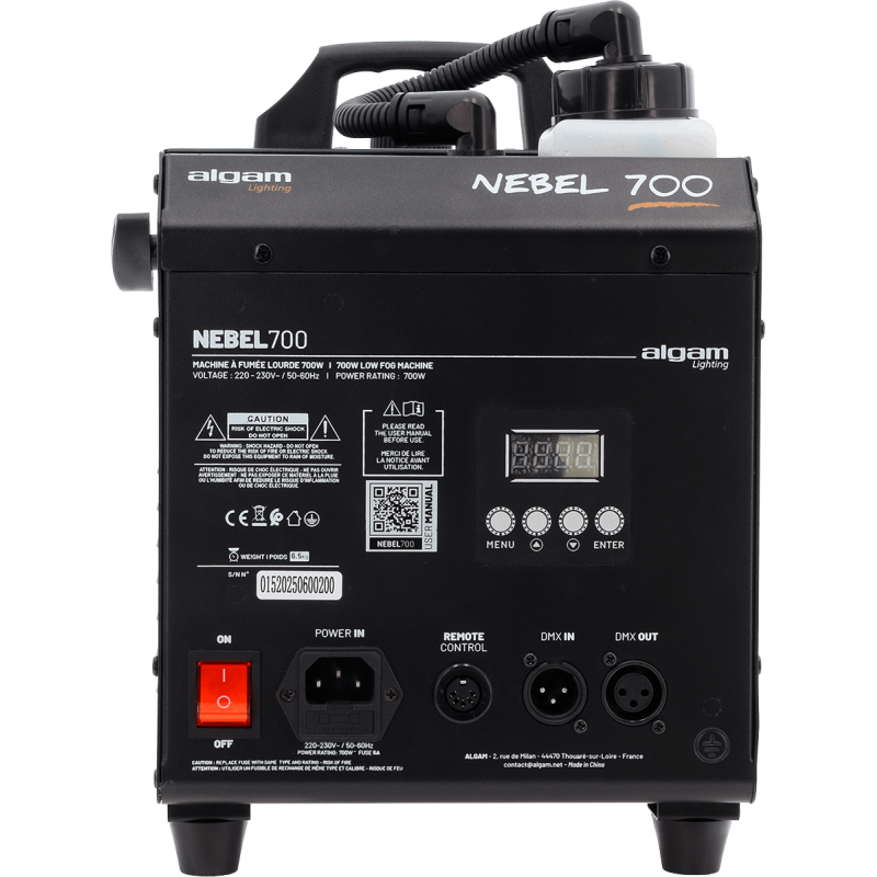 ALGAM LIGHTING NEBEL700 machine à fumée lourde 700w