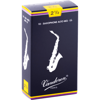 VANDOREN SR2125 anches saxophone alto traditionnelles force 2,5