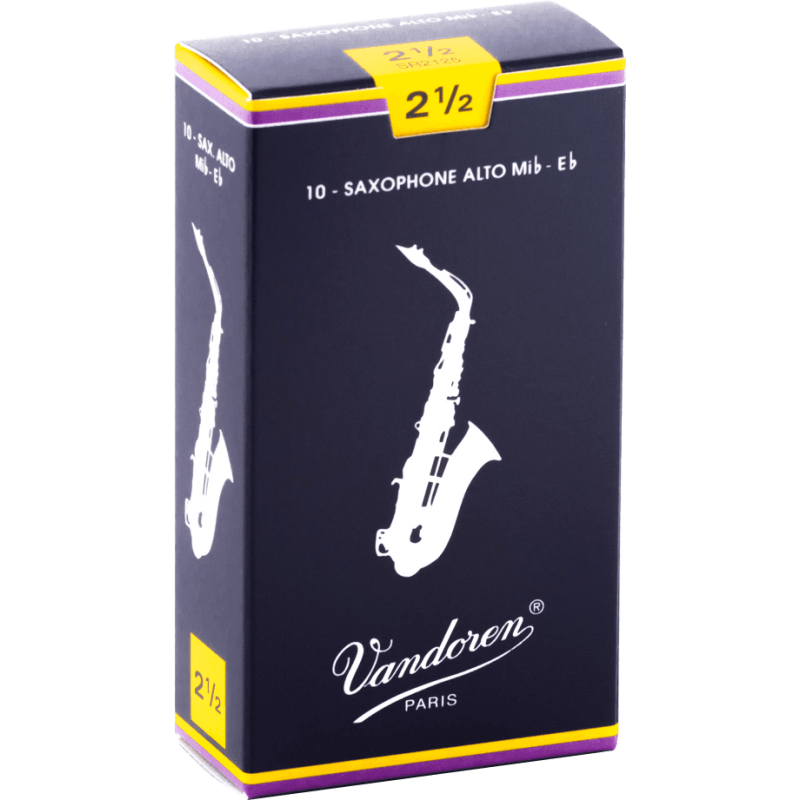 VANDOREN SR2125 anches saxophone alto traditionnelles force 2,5