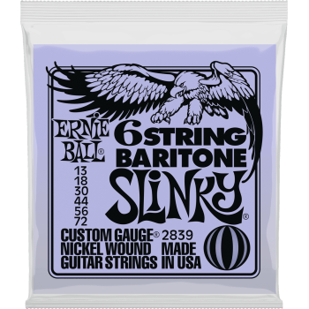ERNIE BALL 2839 slinky baryton boule fine !13-18p-30-44-56-72