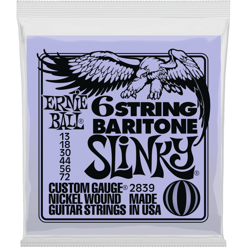 ERNIE BALL 2839 slinky baryton boule fine !13-18p-30-44-56-72