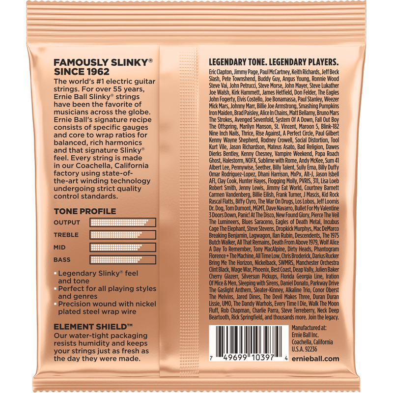 ERNIE BALL 2224 turbo slinky 9,5-46