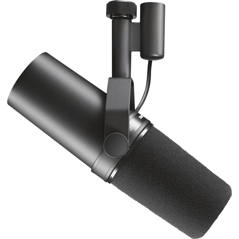 SHURE SM7B micro broadcast dynamique large capsule