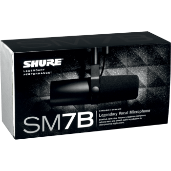 SHURE SM7B micro broadcast dynamique large capsule