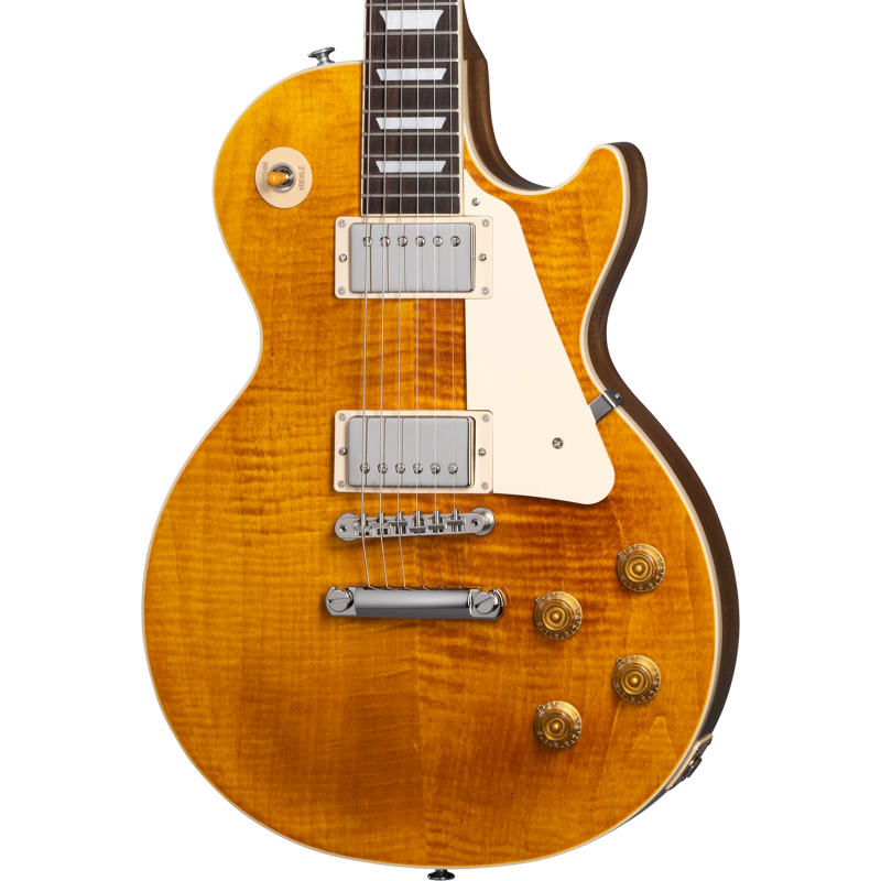 GIBSON Les Paul Standard 50s Figured Top Honey Amber