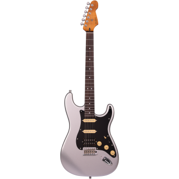 PATINA GUITARS PS-4_SL Guitare electrique type S HSS Silver