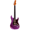 PATINA GUITARS PS-6 PP R Guitare electrique type S Purple relic