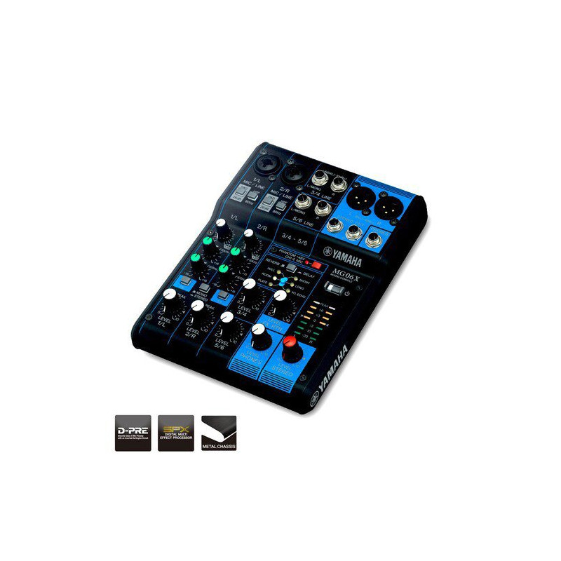 YAMAHA MG06X console analogique mg06x mg06x mg06x e yem