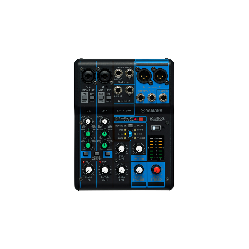YAMAHA MG06X console analogique mg06x mg06x mg06x e yem