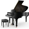 STEINWAY & SONS B-211 Spirio P Noir laque laiton