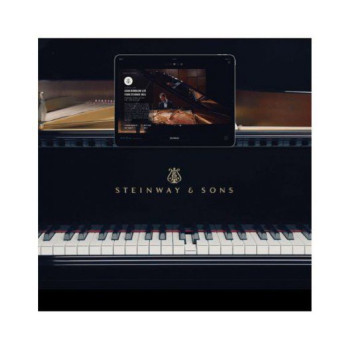 STEINWAY & SONS B-211 Spirio P Noir laque laiton