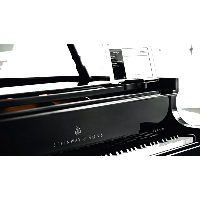 STEINWAY & SONS STEINWAY O-180 P Spirio noir laque chrome
