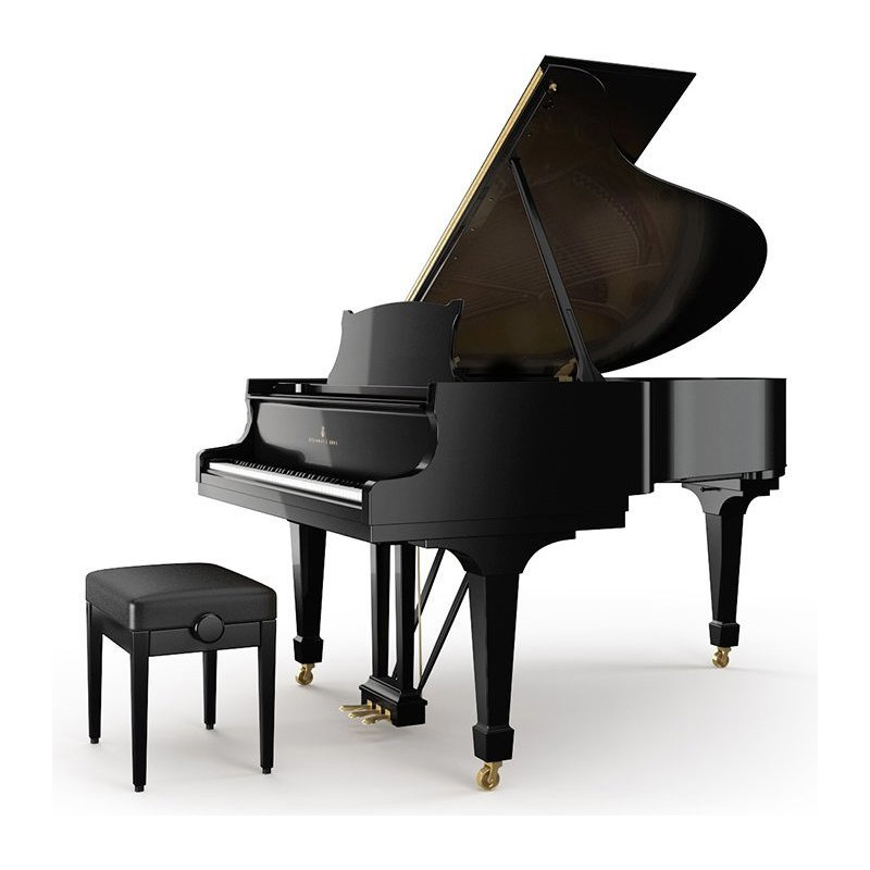 STEINWAY & SONS  A-188 noir laqué