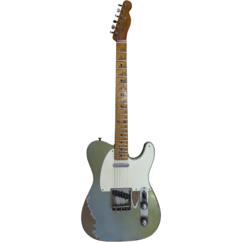 FENDER CUSTOM SHOP Tele 57 Heavy Relic MasterBuilt Dale Wilson Ice Blue Metalic