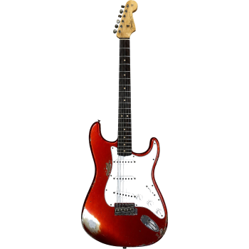 FENDER CUSTOM SHOP 1963 stratocaster heavy relic Candy Apple Red