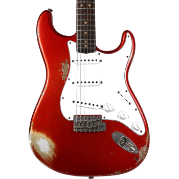 FENDER CUSTOM SHOP 1963 stratocaster heavy relic Candy Apple Red