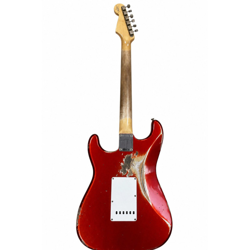 FENDER CUSTOM SHOP 1963 stratocaster heavy relic Candy Apple Red