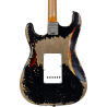 FENDER CUSTOM SHOP 61 Stratocaster Super heavy Relic black over sunburst