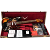 FENDER CUSTOM SHOP 61 Stratocaster Super heavy Relic black over sunburst