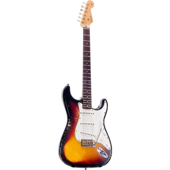 FENDER CUSTOM SHOP Strat 60's Relic 2 Ton Sunburst Rosewood