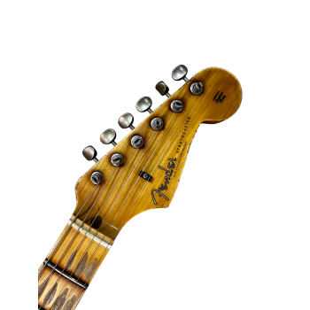 FENDER CUSTOM SHOP Strat LTD Poblano Super heavy Relic Aged Black