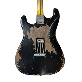 FENDER CUSTOM SHOP Strat LTD Poblano Super heavy Relic Aged Black