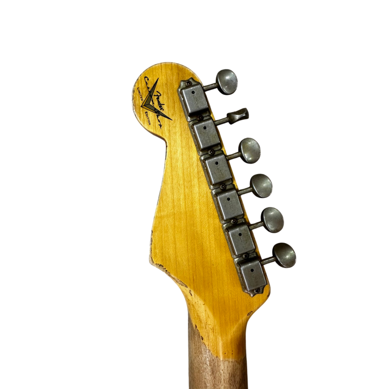 FENDER CUSTOM SHOP Strat LTD Poblano Super heavy Relic Aged Black