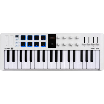 ARTURIA MINILAB3-37-WH Clavier de contrôle MiniLab 37 touches blanc