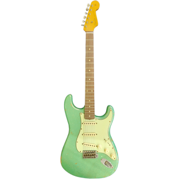 FENDER CUSTOM SHOP 61 Stratocaster relic Aged Sea Foam Sparkle Namm limited