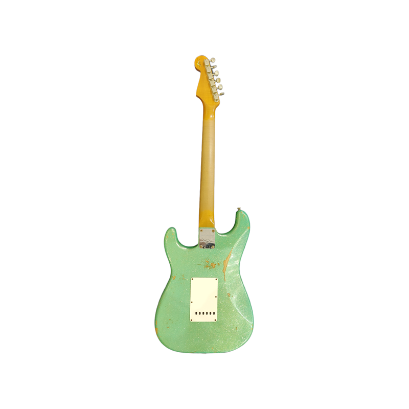 FENDER CUSTOM SHOP 61 Stratocaster relic Aged Sea Foam Sparkle Namm limited