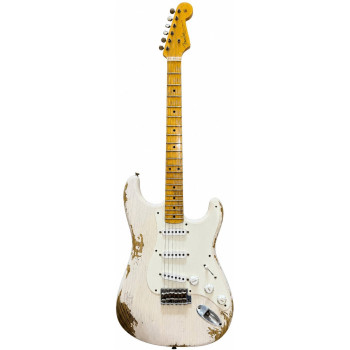 OCCASION - FENDER CUSTOM SHOP Strat LTD 56 Aged White Blonde