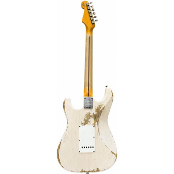 OCCASION - FENDER CUSTOM SHOP Strat LTD 56 Aged White Blonde