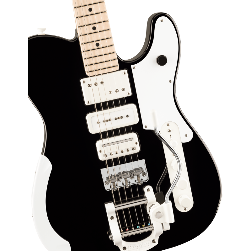 FENDER Jack White Triplecaster touche erable Black