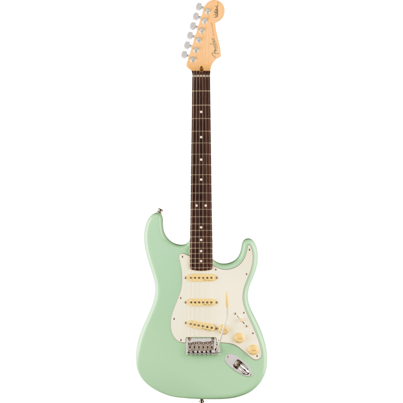 FENDER Jeff Beck Stratocaster touche palissandre Surf Green
