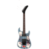 FENDER Presents: Tom Morello "Arm The Homeless" touche palissandre Blue Ice Metallic