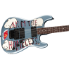 FENDER Presents: Tom Morello "Arm The Homeless" touche palissandre Blue Ice Metallic