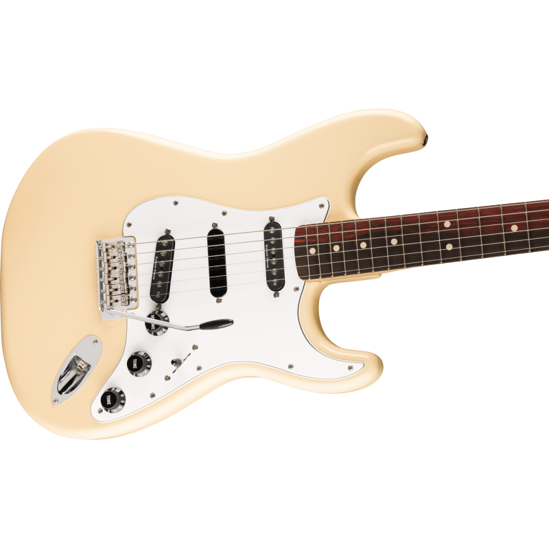 FENDER Ritchie Blackmore Stratocaster Scalloped touche palissandre Olympic White