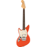 FENDER Kurt Cobain Jag-Stang Gaucher touche palissandre Fiesta Red