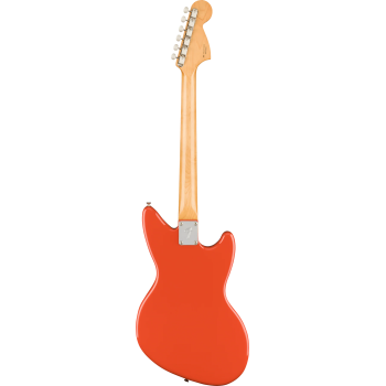 FENDER Kurt Cobain Jag-Stang Gaucher touche palissandre Fiesta Red
