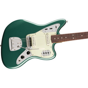 FENDER Vintera III Mid '60s Jaguar touche palissandre Sherwood Green Metallic