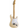 GUITARE OCCASION - FENDER Stratocaster American Deluxe Olympic Pearl