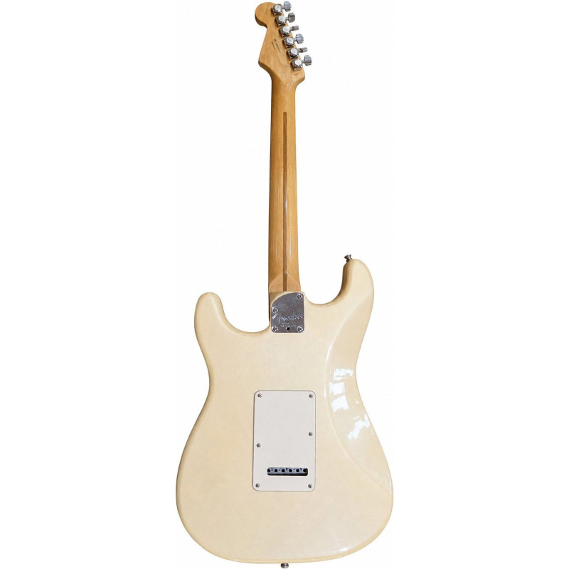 GUITARE OCCASION - FENDER Stratocaster American Deluxe Olympic Pearl