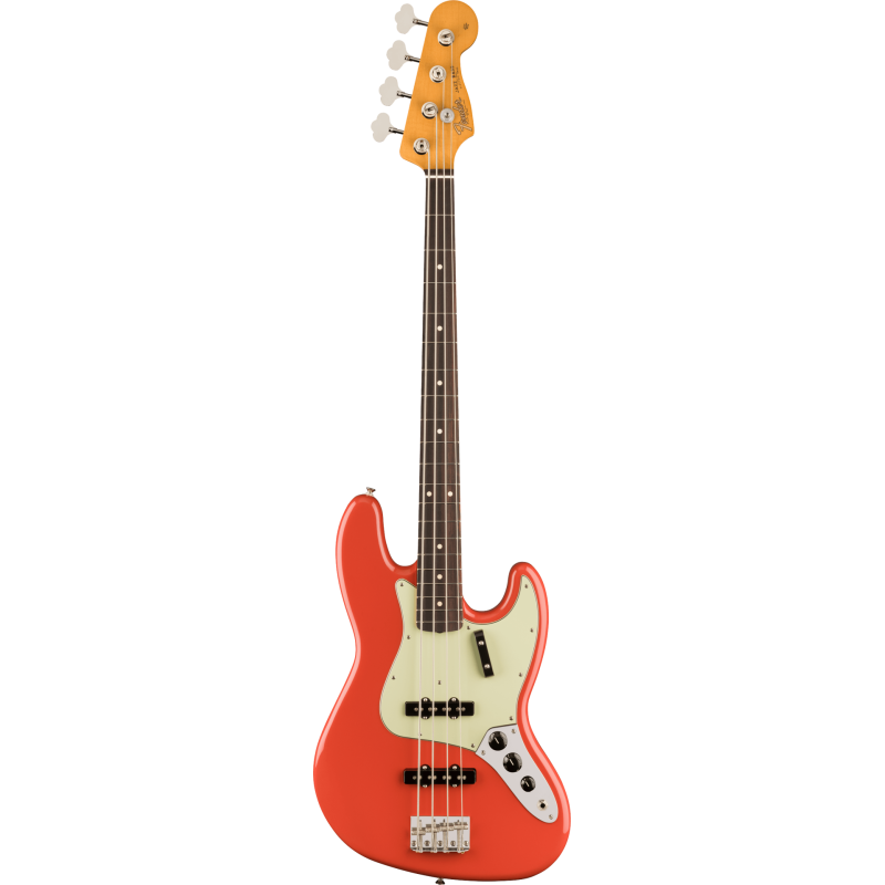 FENDER Vintera II '60s Jazz Bass touche palissandre Fiesta Red