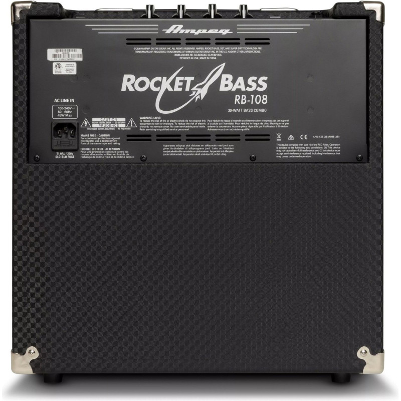 AMPEG RB-108 Ampli Rocket Bass 30W