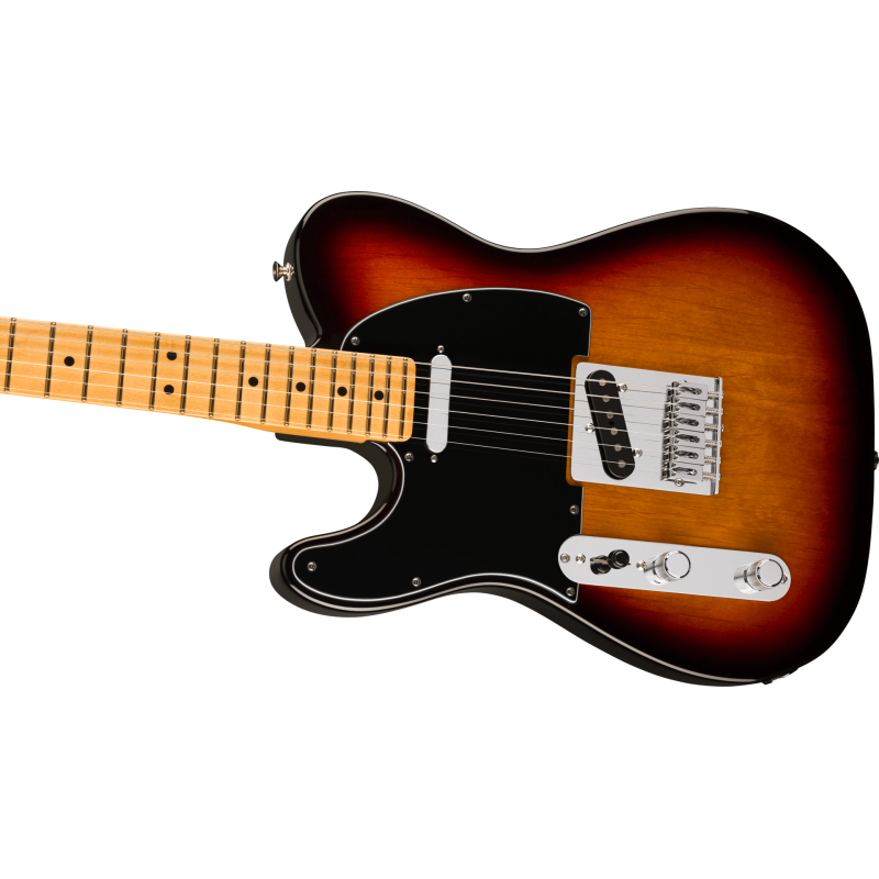 FENDER Player II Telecaster Gaucher touche erable 3-Color Sunburst